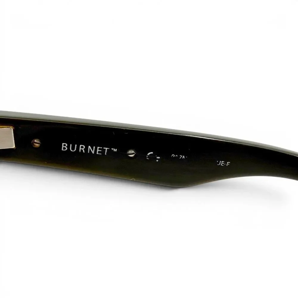 Kaenon Burnet Polarized Sunglasses Matte Black + Tortoise Pacific Blue Mirror